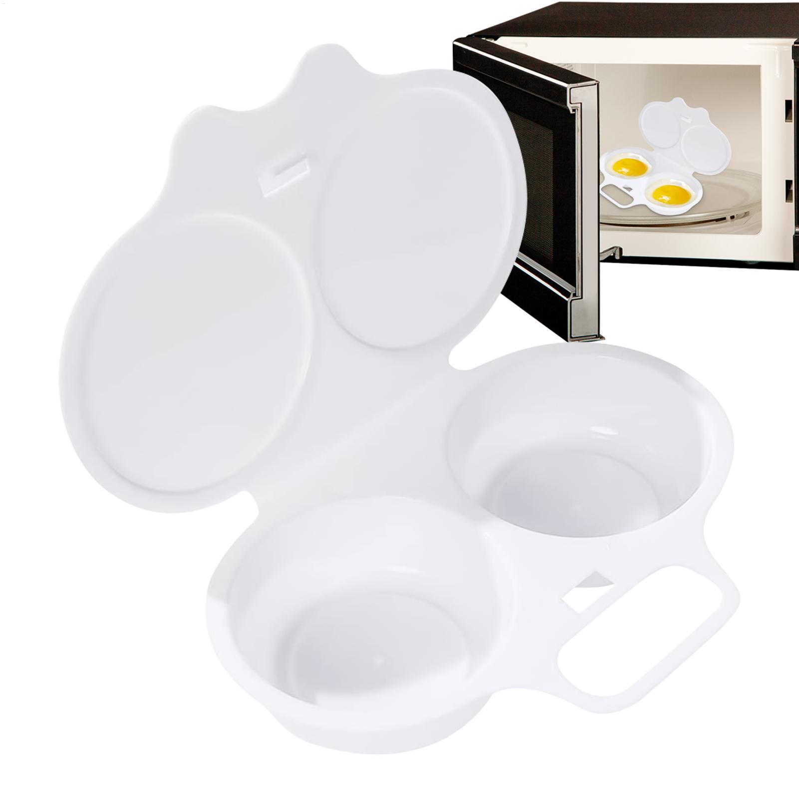 Meal Prep Healthy Breakfast - Quick Poached Egg Maker Microwave Egg