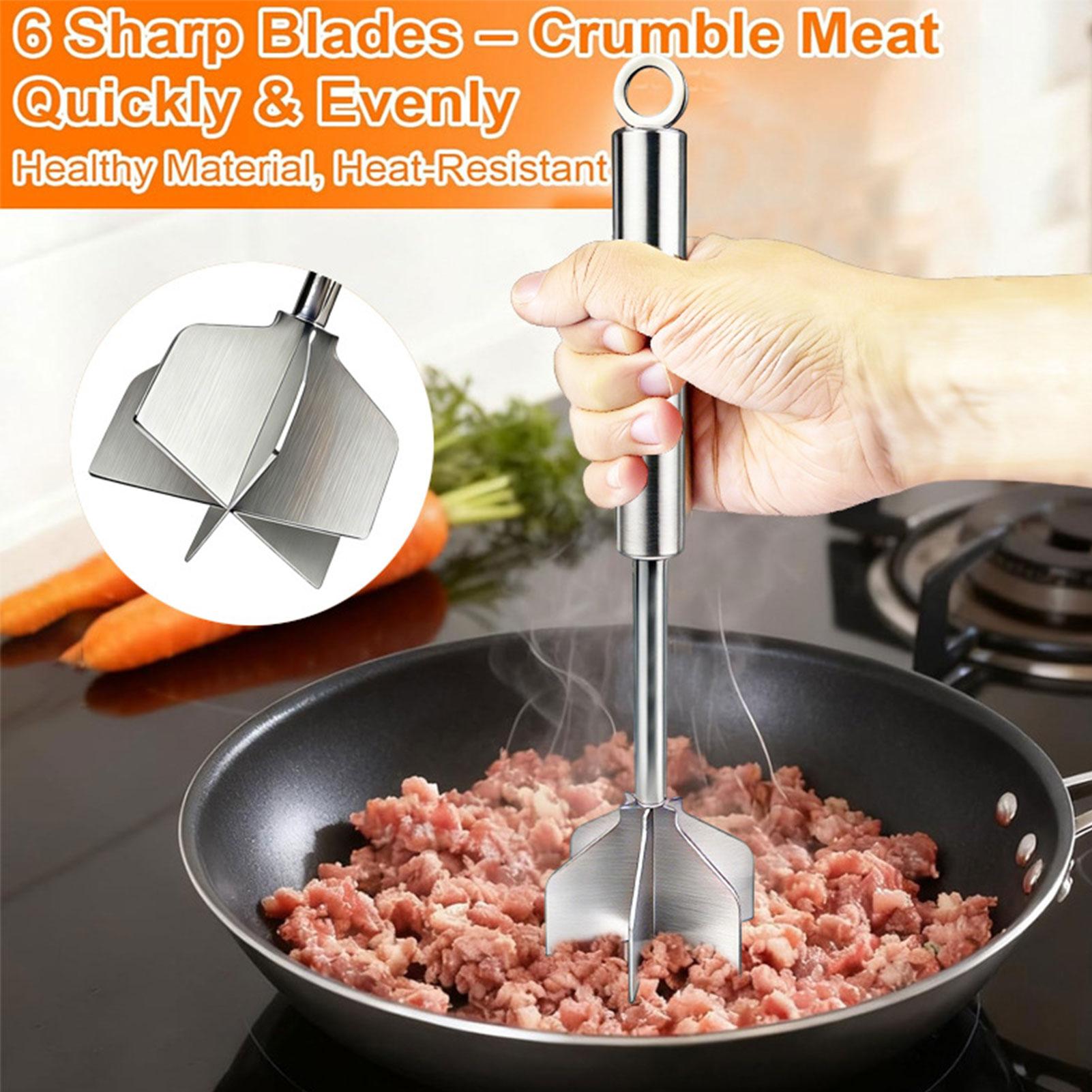 Meat Chopper for Ground Beef S - Meal Prep Ground Beef recension och pris