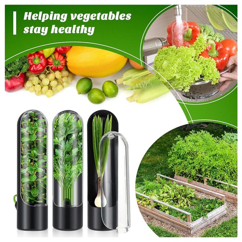 1/2/3PCS Herb Saver Storage Co - Herb Keeper Bottle recension och pris