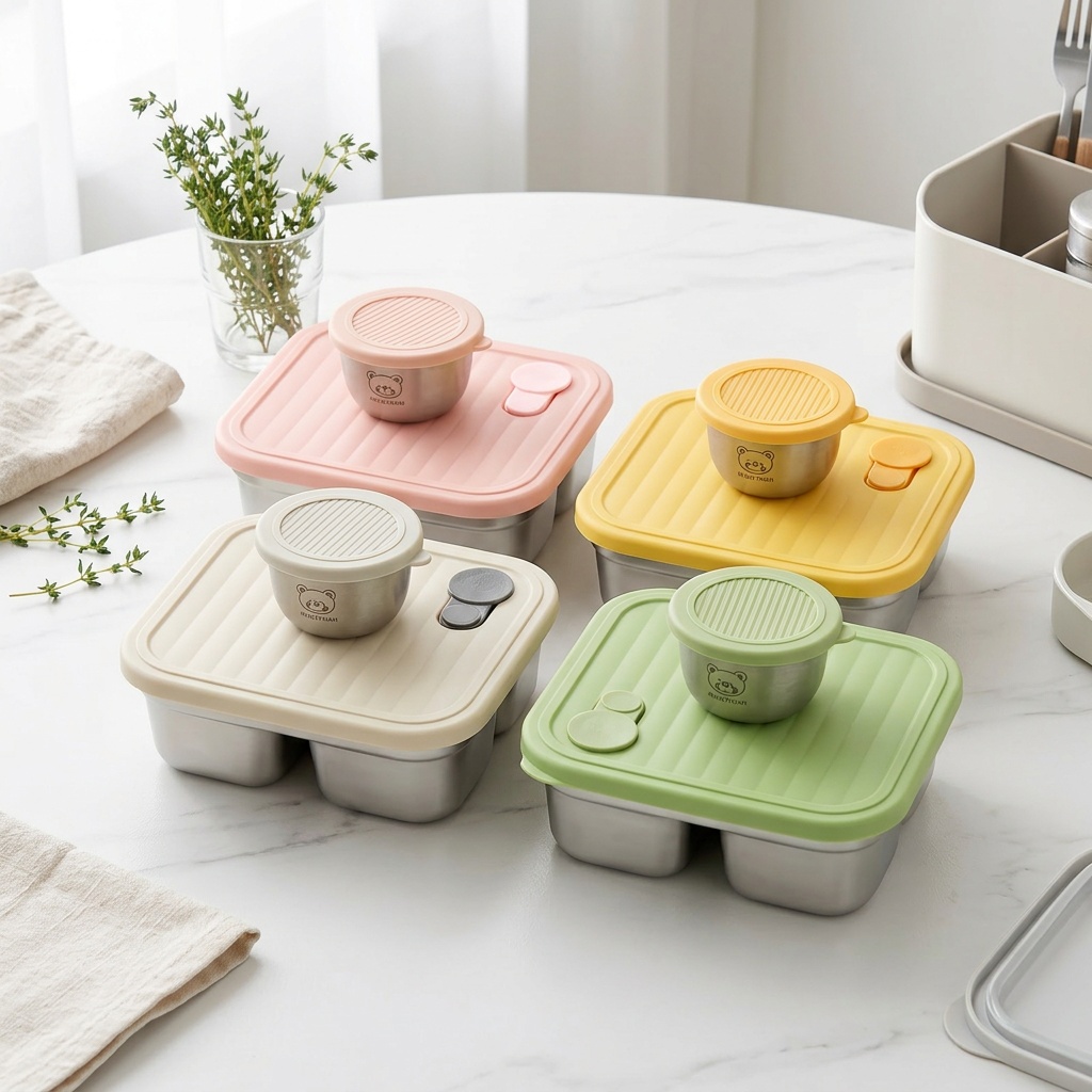 304 Stainless Steel Bento Lunc - Meal Prep Meal Ideas recension och pris