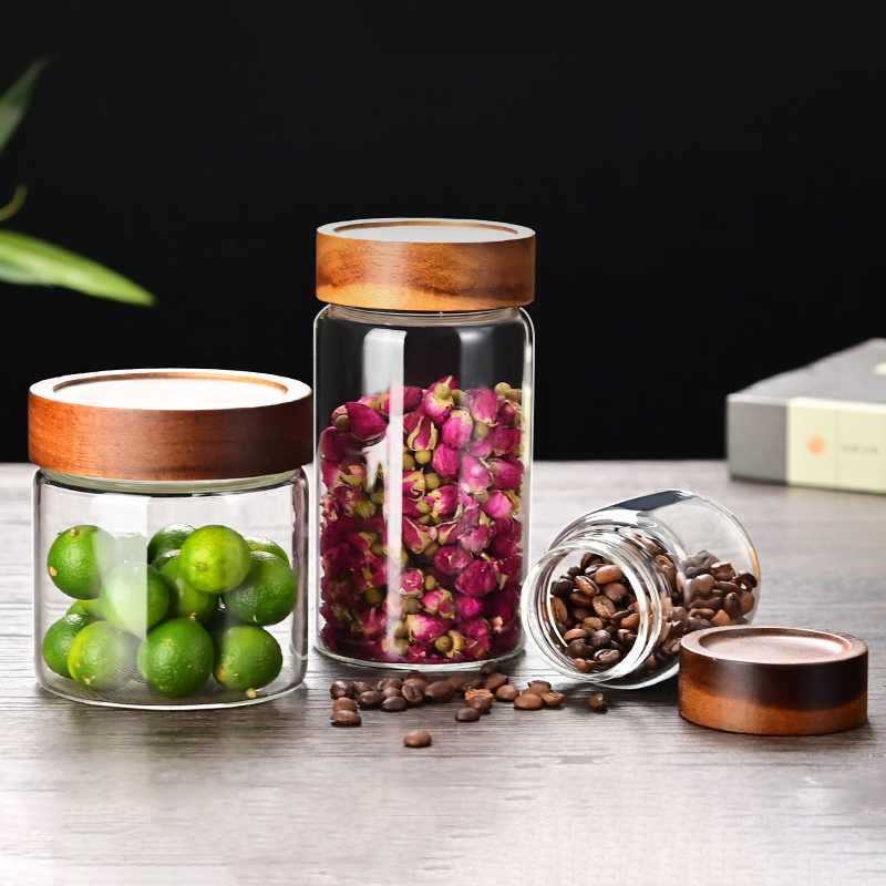 Coffee Beans Storage Container - Glass Container Set recension och pris