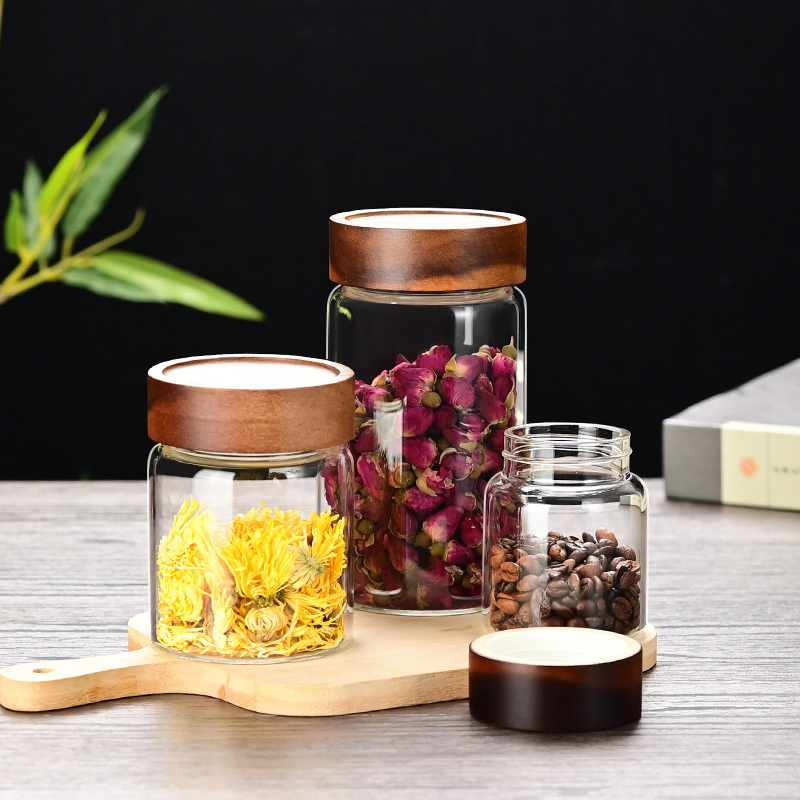 Coffee Beans Storage Container - Glass Container Set recension och pris