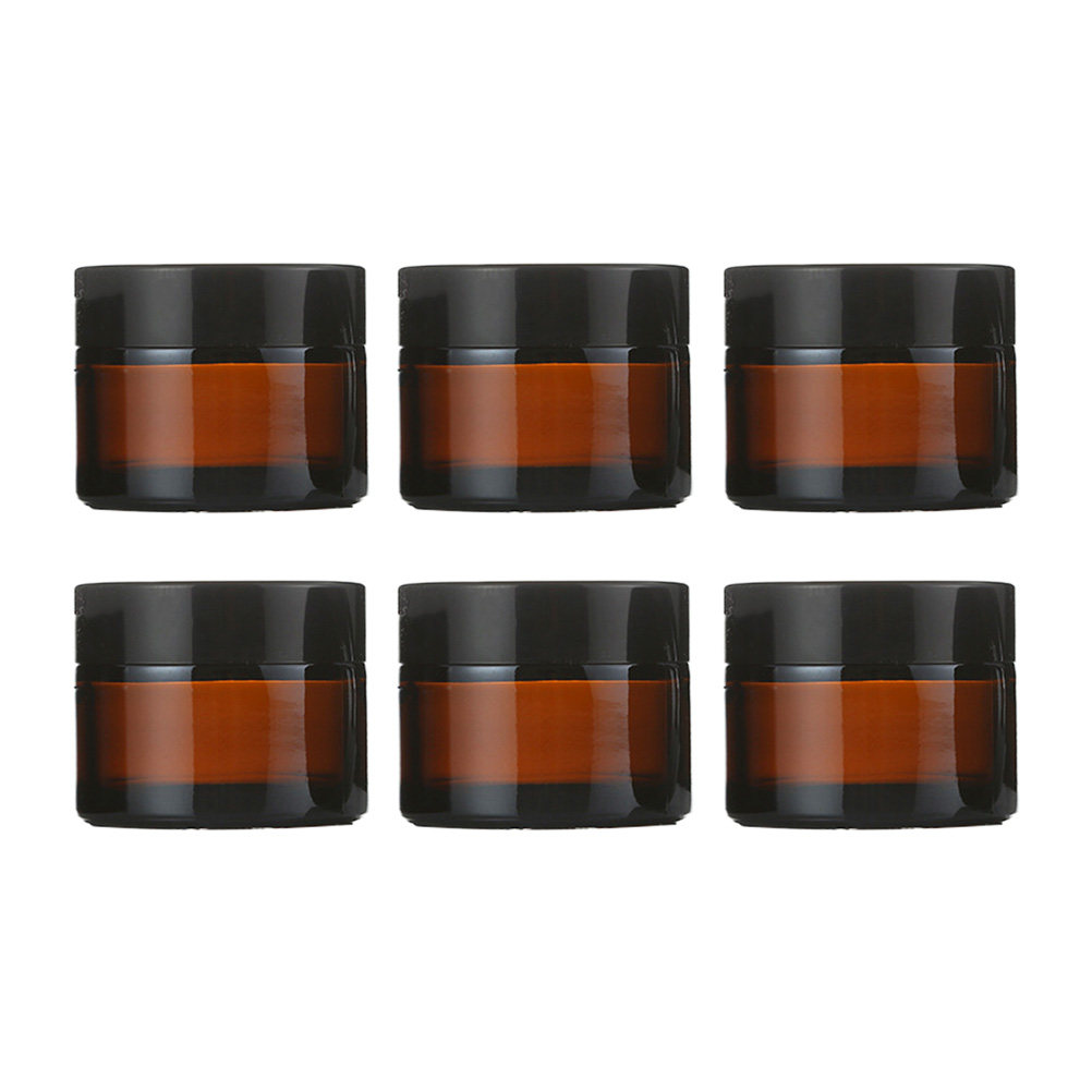 6Pcs Makeup Bottles Set Empty  - Glass Container Set recension och pris